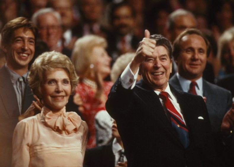 1988: Thumbs up at the RNC