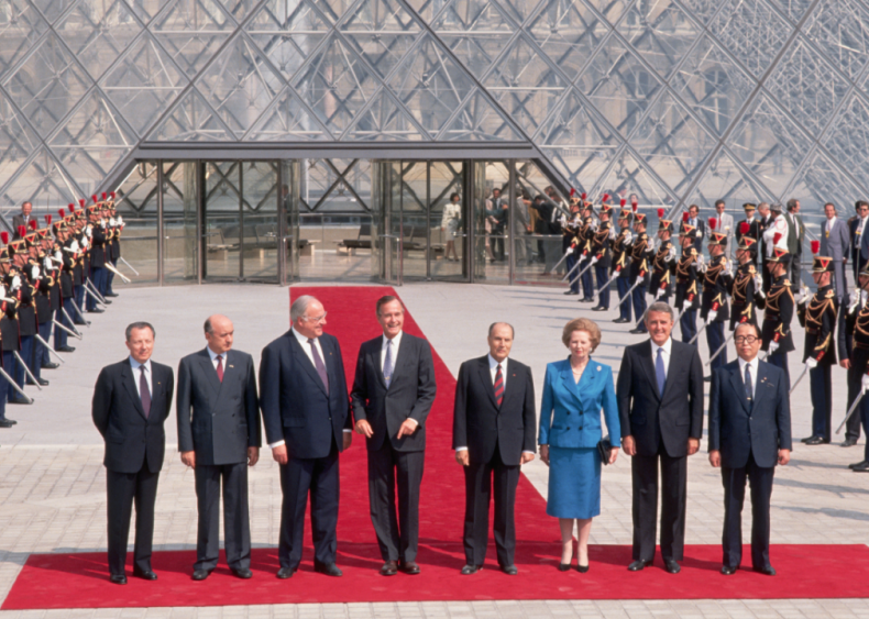 1989: G7 World Leaders at economic summit