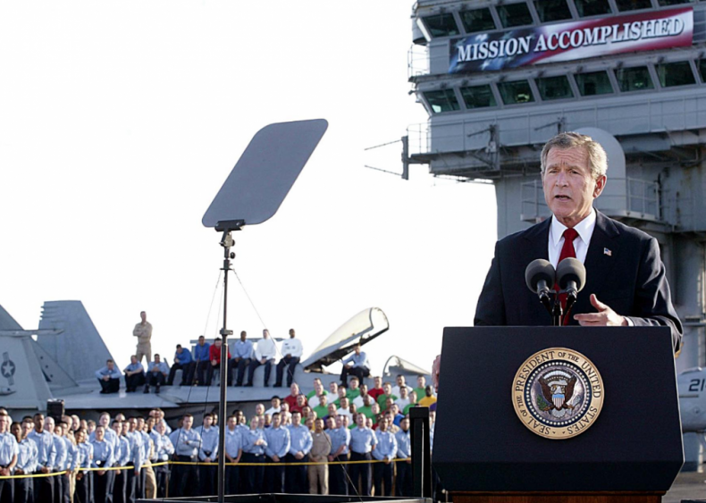 2003: ‘Mission Accomplished’