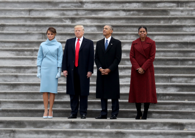 2017: Donald Trump is sworn in