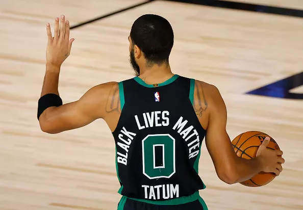 NBA, players agree to 'Black Lives Matter' and other messages to wear on  jerseys