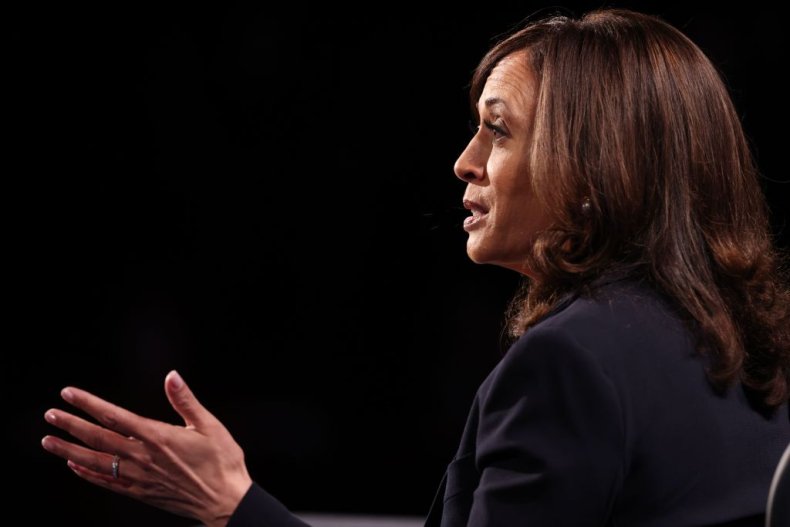 Kamala Harris at Vice Presidential Debate
