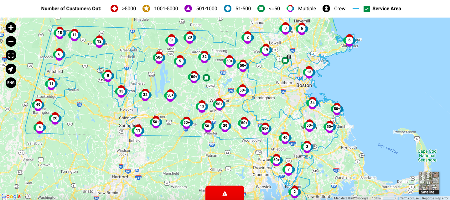 Navigating The Grid: Understanding Power Outage Maps In Texas And New 