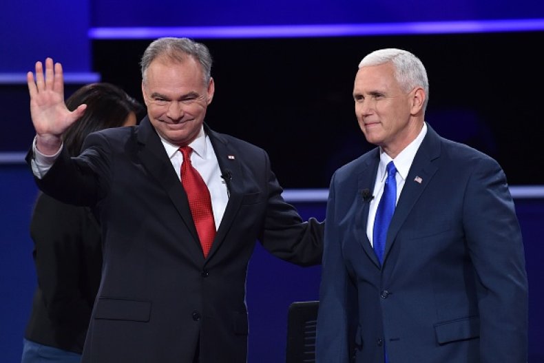 Pence Kaine 2016 Debate