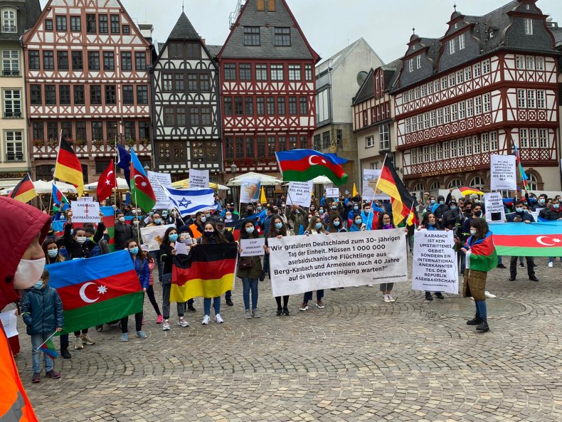 azerbaijan, protest, israel, turkey, germany