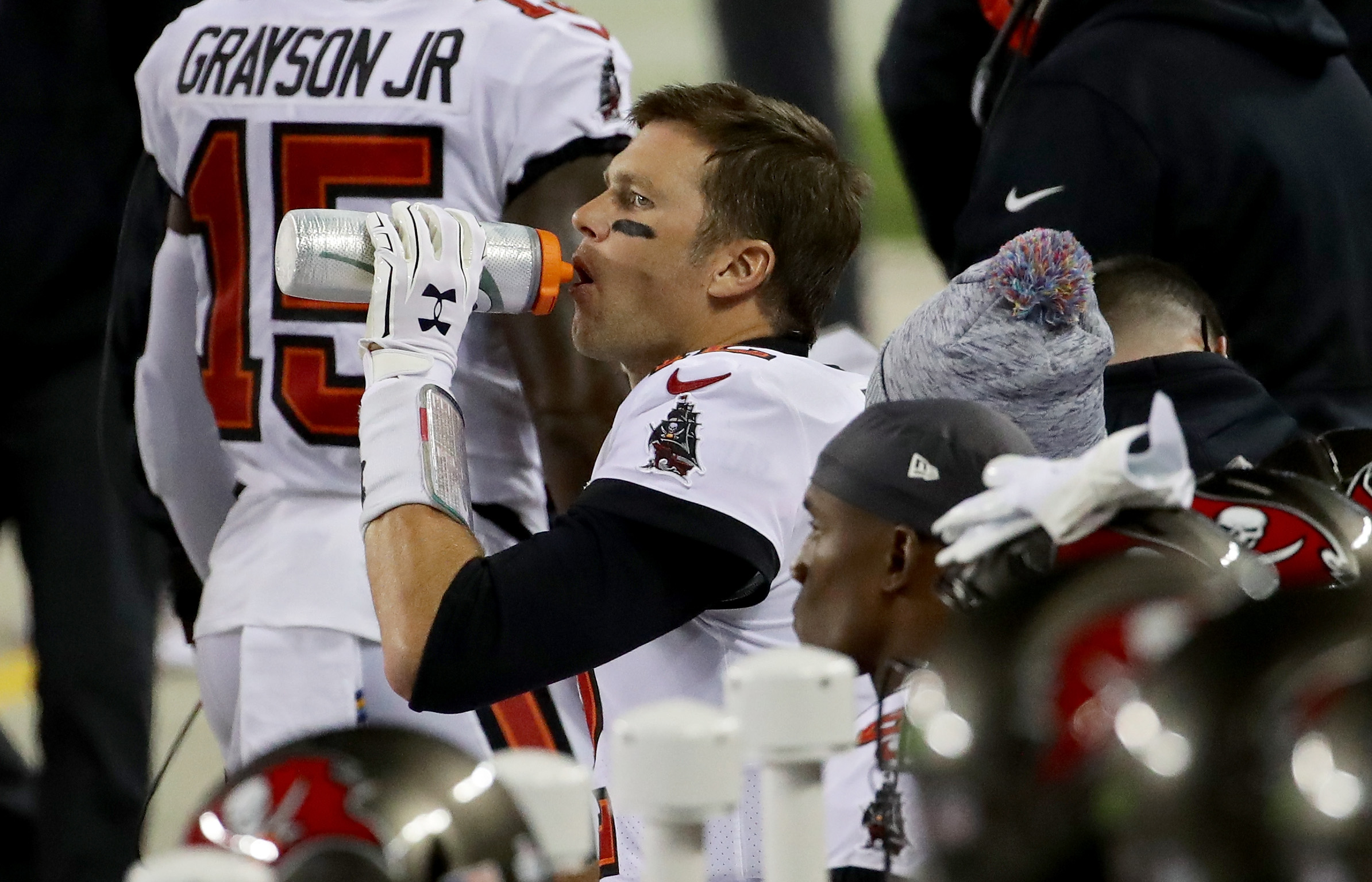 What Tom Brady told Aaron Judge in tunnel before Bucs-Saints game