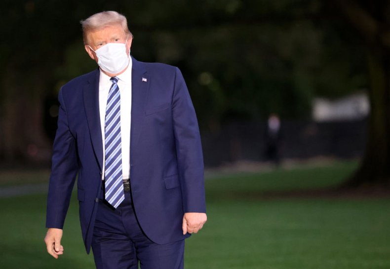 President Trump Returns to the White House