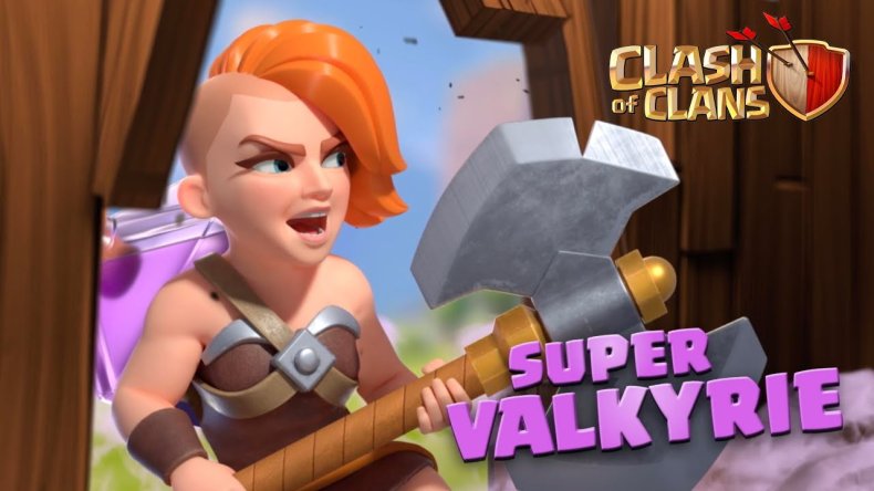 clash of clans super valkyrie sneak peek