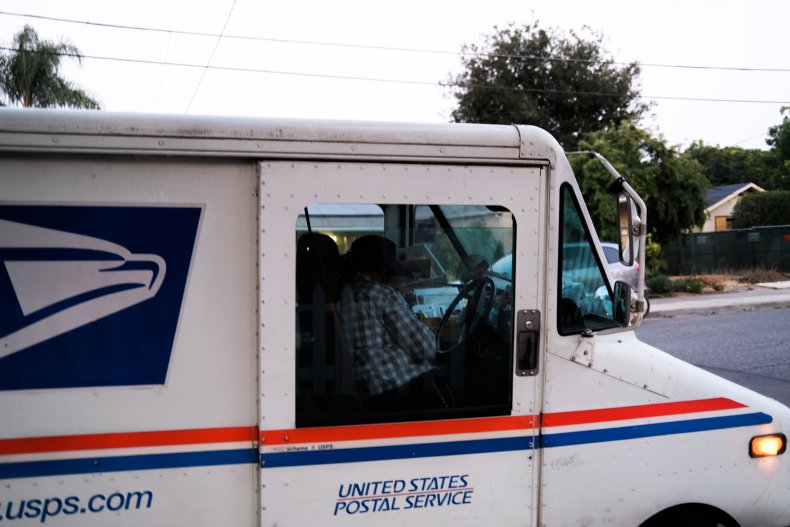 USPS Van Courier Postal