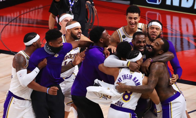 Lakers NBA Win