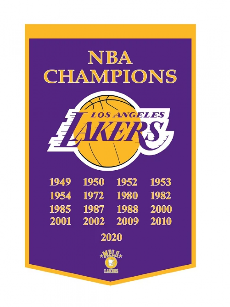 Los Angeles Lakers 2020 NBA Champions Dynasty 