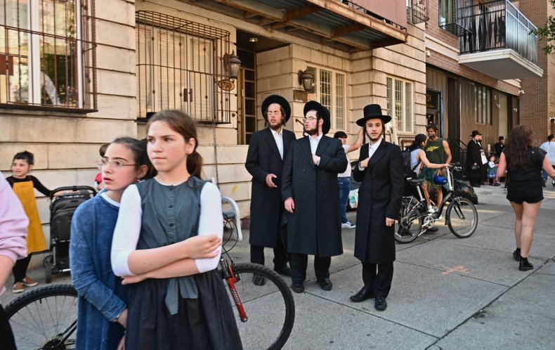 orthodox jews brooklyn new york June 2020