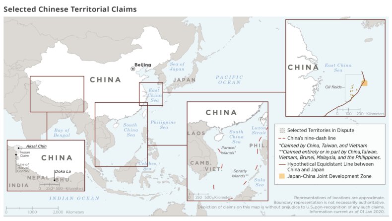 china, sea, land, territory, disputes