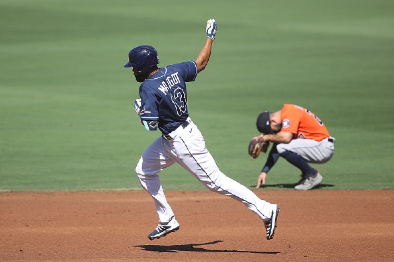 Jose Altuve and Manuel Margot