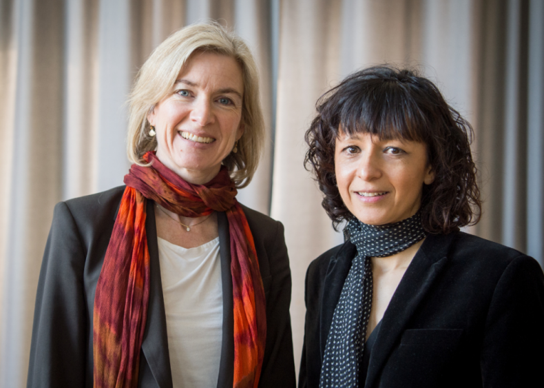 Jennifer A. Doudna and Emmanuelle Charpentier