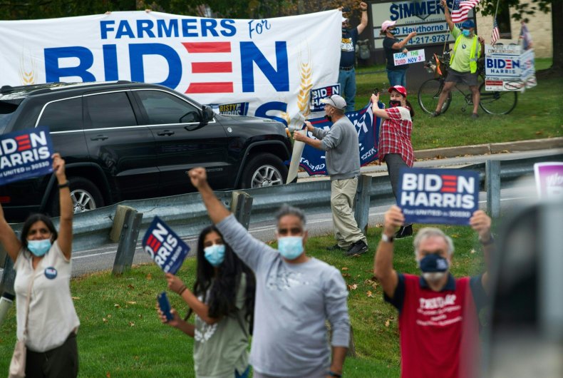 joe biden leads trump pennsylvania