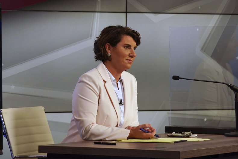 Democratic candidate Amy McGrath Democratic candidate Amy McGrath