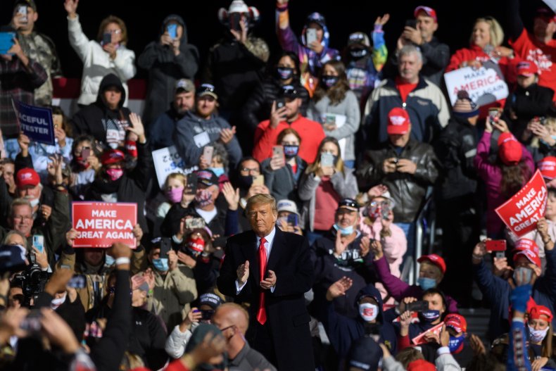 Trump crowd