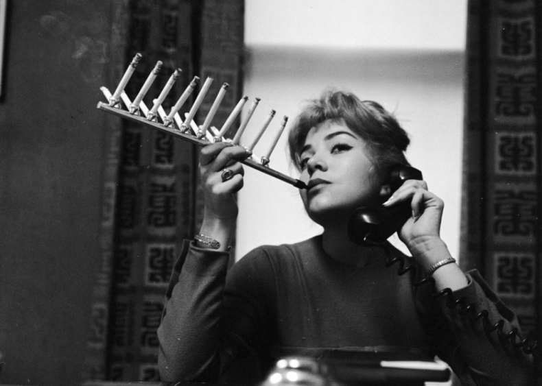 Chain smoker