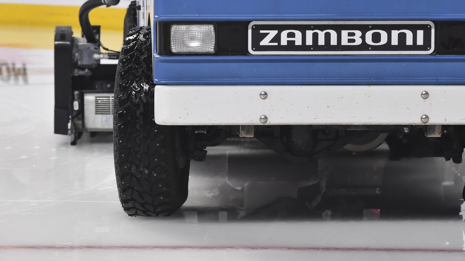 Zamboni Catches Fire Driving Across Rochester Ice Rink In Viral Video