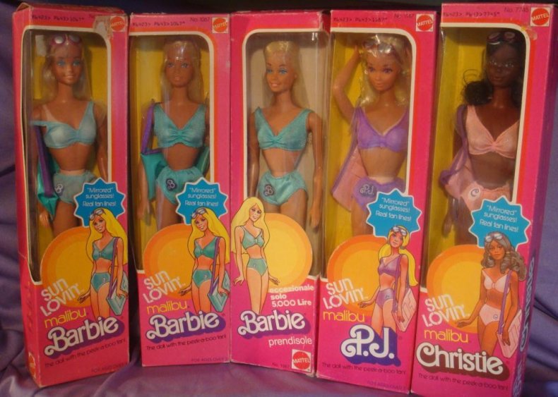 1979: Barbie gets tan lines