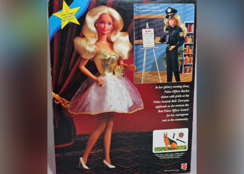 1993: Barbie becomes a police officer