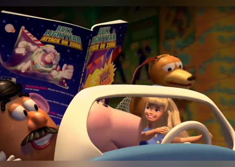 1999: Barbie appears in 'Toy Story 2'