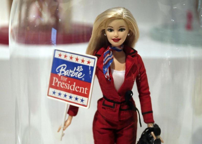 2000: Barbie runs for president...again