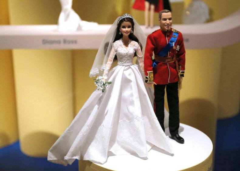 2011: Prince William and Kate become dolls