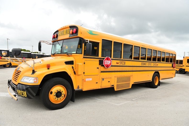 Florida school bus July 2020