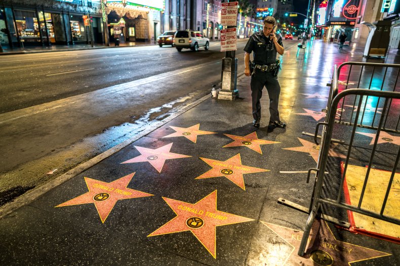 Trump Star fakes