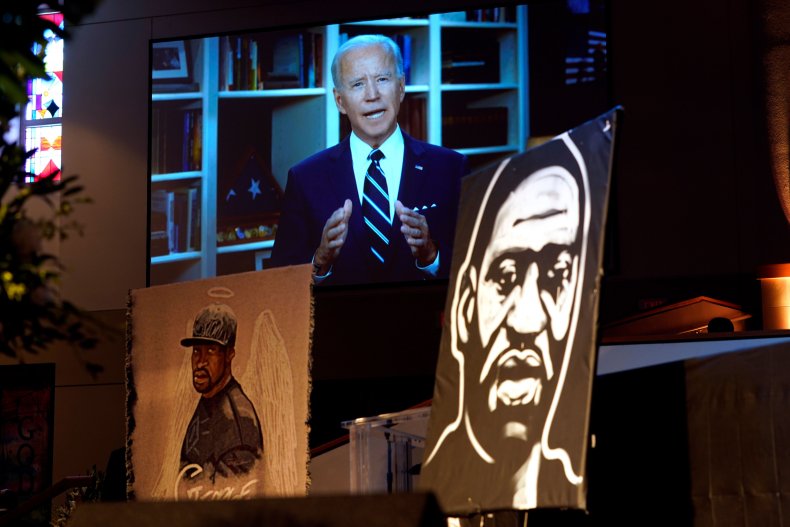 Joe Biden police reform training Town Hall