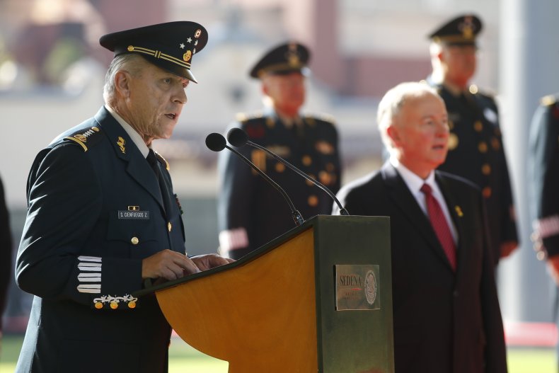 Salvador Cienfuegos Mexico defense secretary 2014