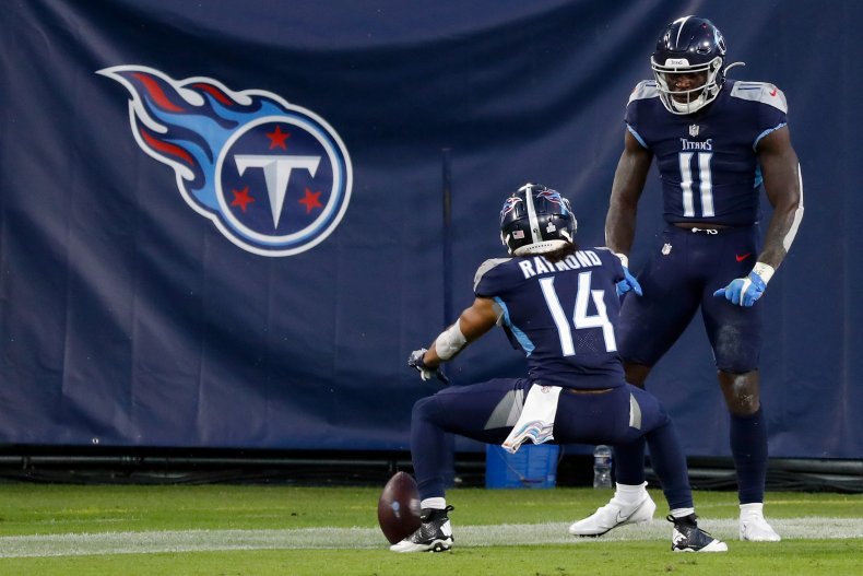 Kalif Raymond, Tennessee Titans