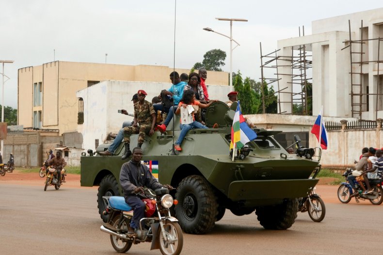 central, african, republic, russia, military