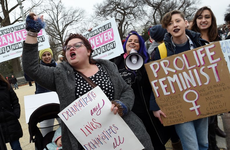 pro-life activists