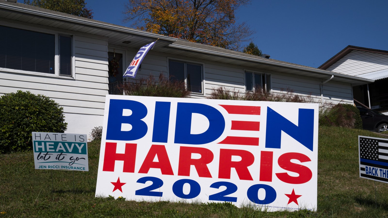 Man Who Set Fire To Vote Biden Harris 2020 Hay Bales Held Without Bail For Hostility Against The Public
