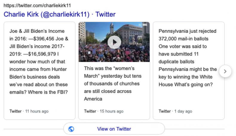 Charlie Kirk Twitter