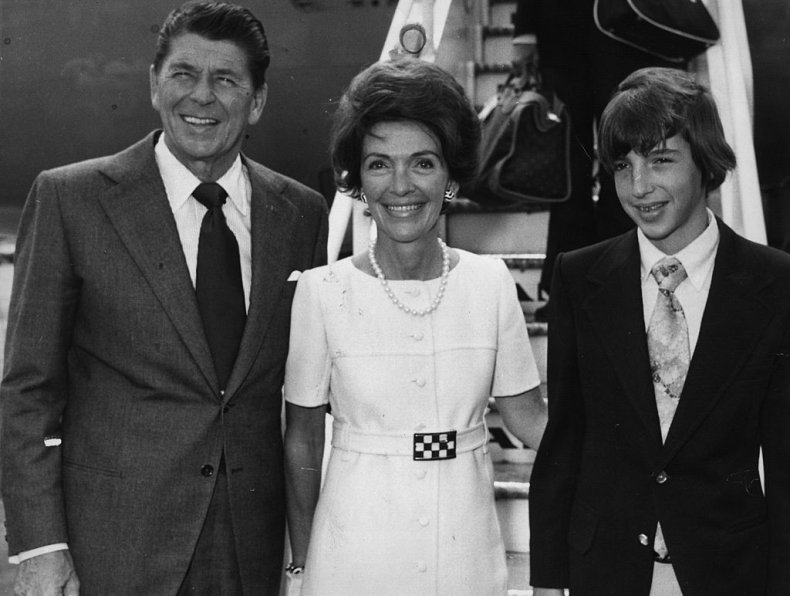 Ronald Reagan and family