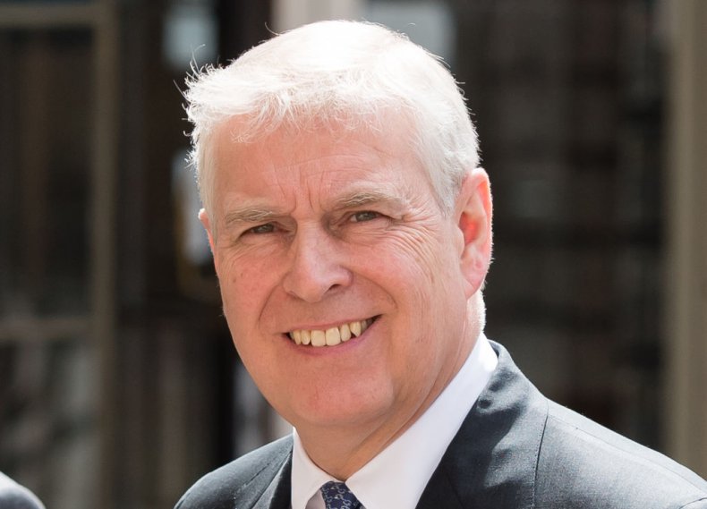 Prince Andrew During Donald Trump State Visit