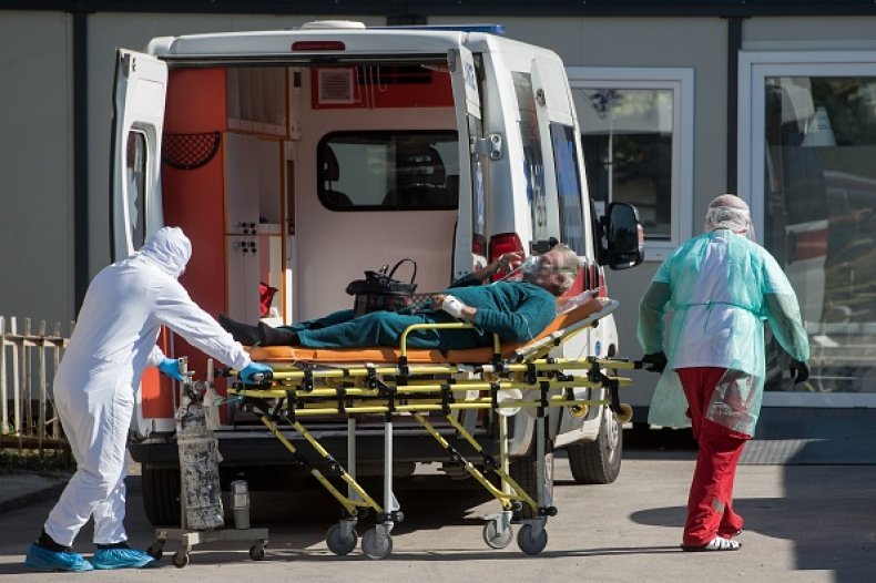COVID-19 patient stretcher