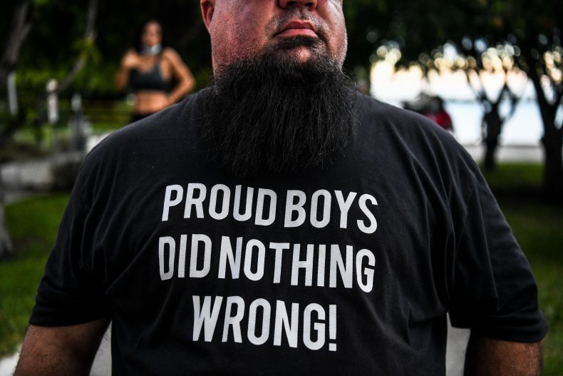 republicans trump men proud boys