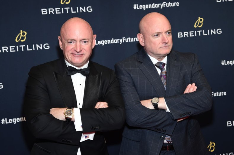 Mark Kelly and Scott Kelly