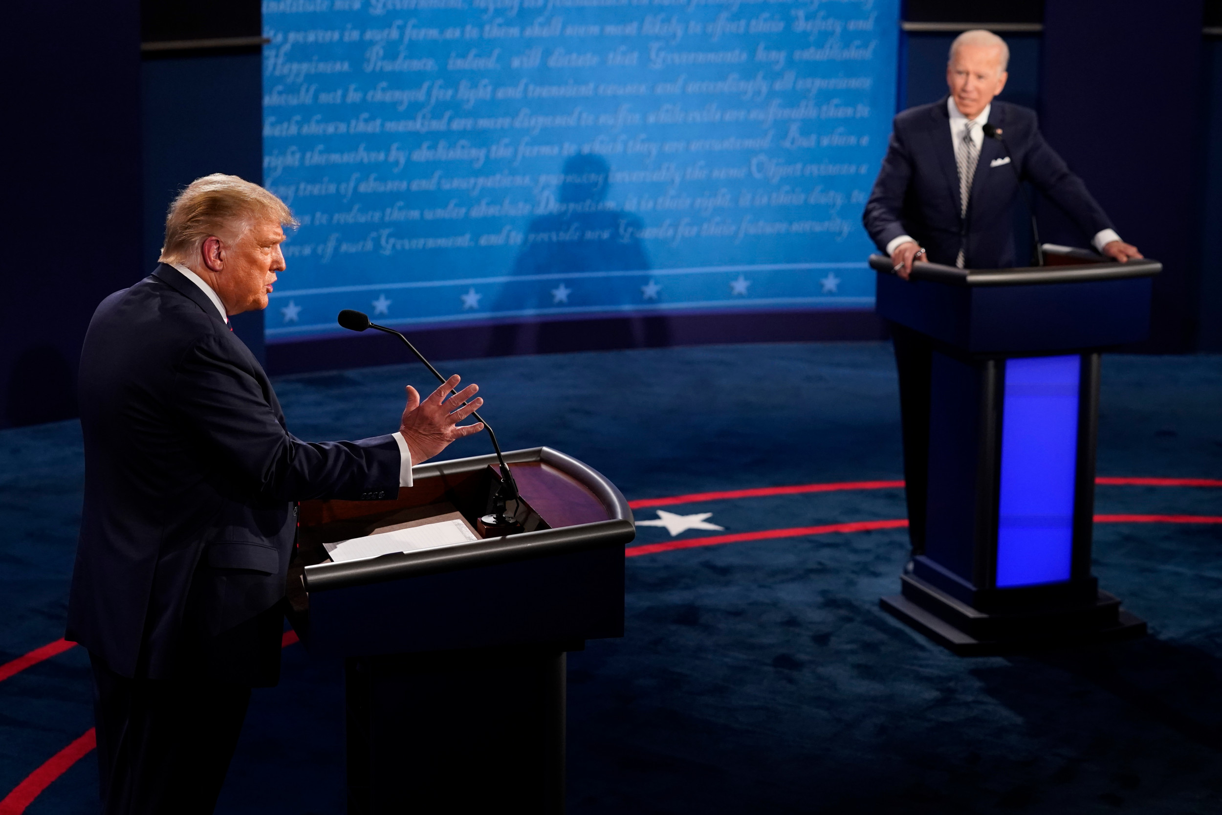 Presidential Debate Microphones to be Muted to Allow Uninterrupted Speaking Time for Trump and Biden thumbnail