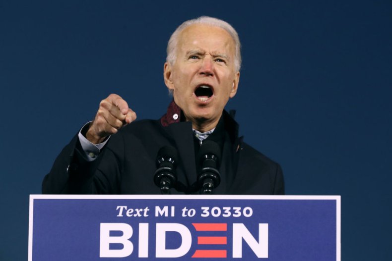 joe biden european polls