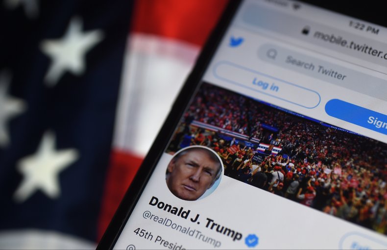 Trump Twitter account