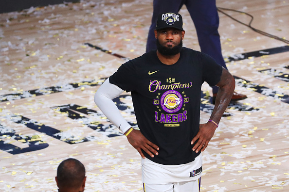 Lebron James Los Angeles LA Lakers T-Shirt