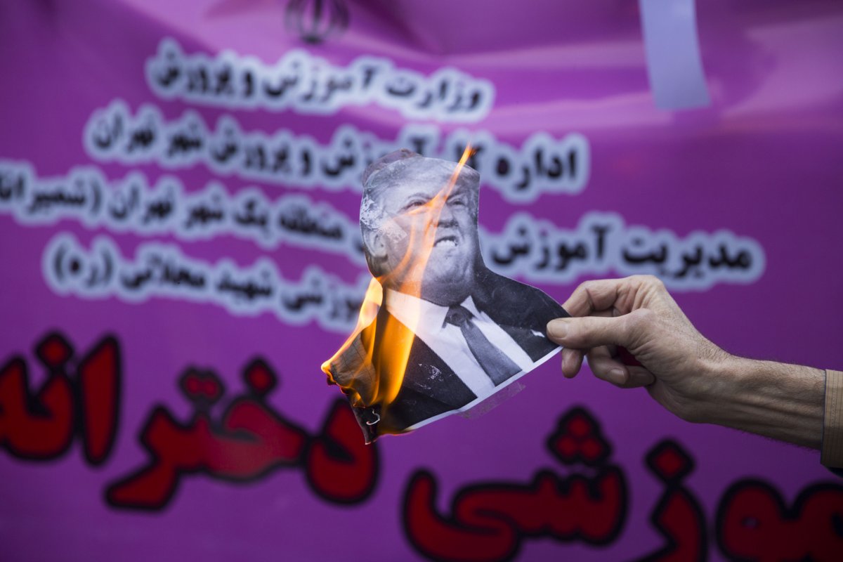 Donald Trump, Iran, sanctions, protest, Tehran, COVID