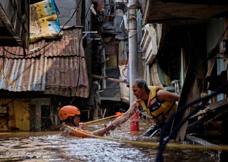 Deadly flash floods in Jakarta