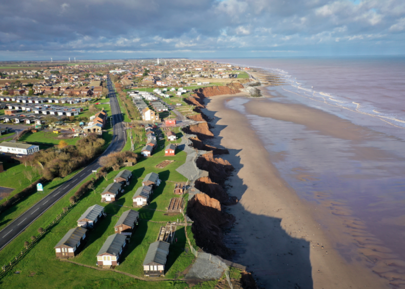 Coastal erosion in the United Kingdom